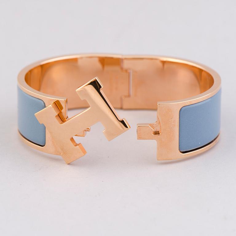 HERMÈS Clic H Bracelet, size PM.