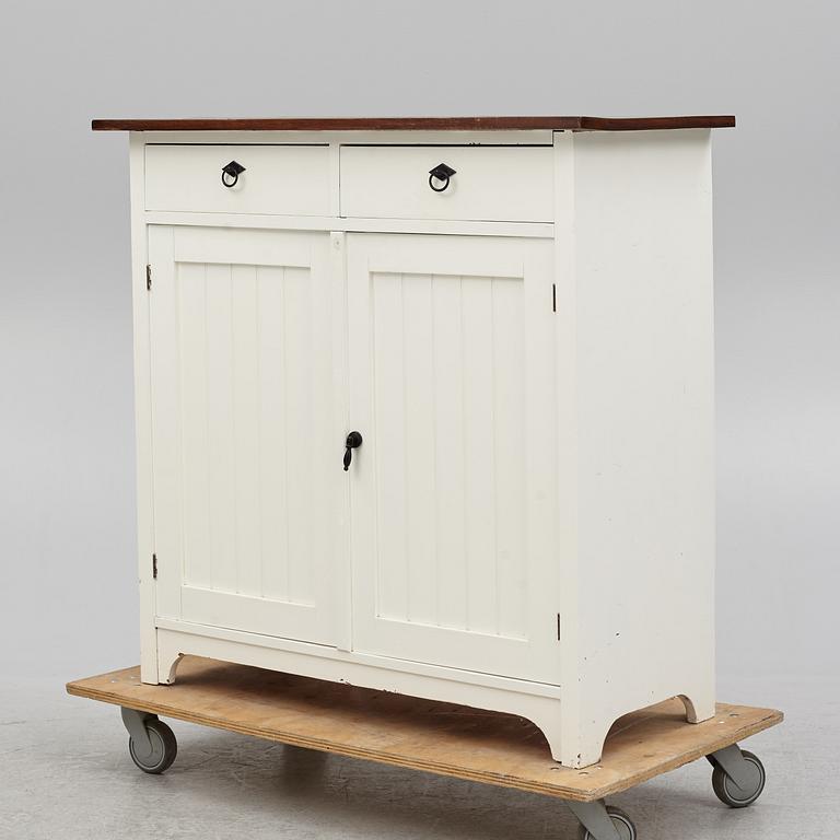 A cupboard, circa 1900.