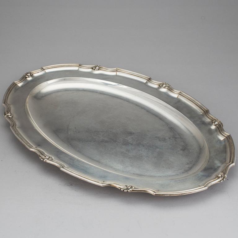 STEKFAT, silver, bär svenska importstämplar. Vikt ca 1412 gram.