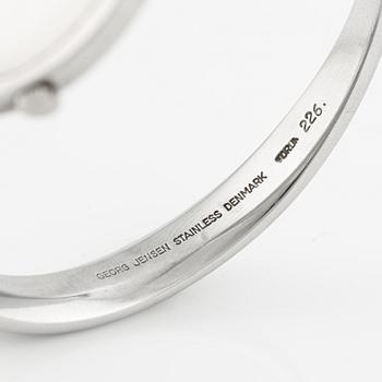 Georg Jensen, L.U.Chopard & Cie, designed by Torun Bülow, wristwatch, 33 mm.