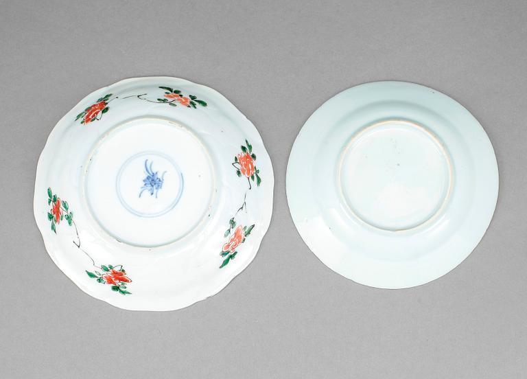 PARTI KINAPORSLIN, 3 delar, Kina 1700-tal.