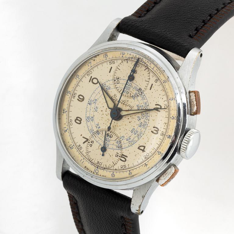 Breitling, chronograph, wristwatch, 32 mm.