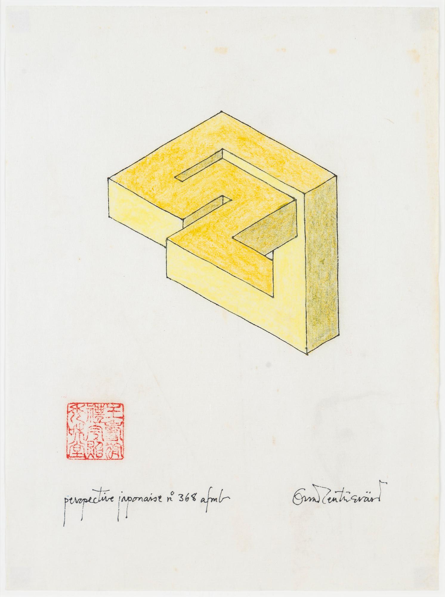 Oscar Reutersvärd, "Perspective japonaise no 368 afmb".