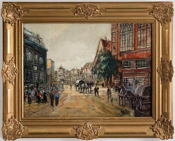 OTTO HAMEL, oil on canvas, signed.