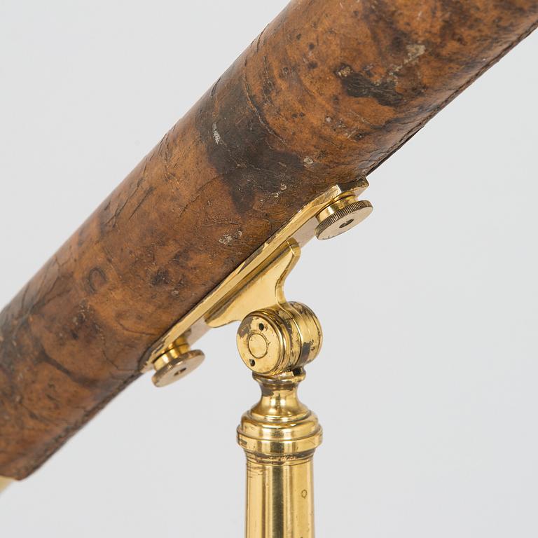Teleskop med stativ, D. McGregor & Co Glasgow & Greenock, England, 1800/1900-tal.