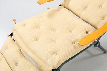 A pair of lounge chairs by C Edvard Lundquist for Lundquist and Tesch AB, 1940s/50s.