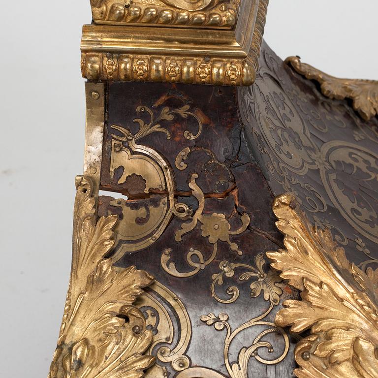 A French Boulle-style console, second half of the 19th century.