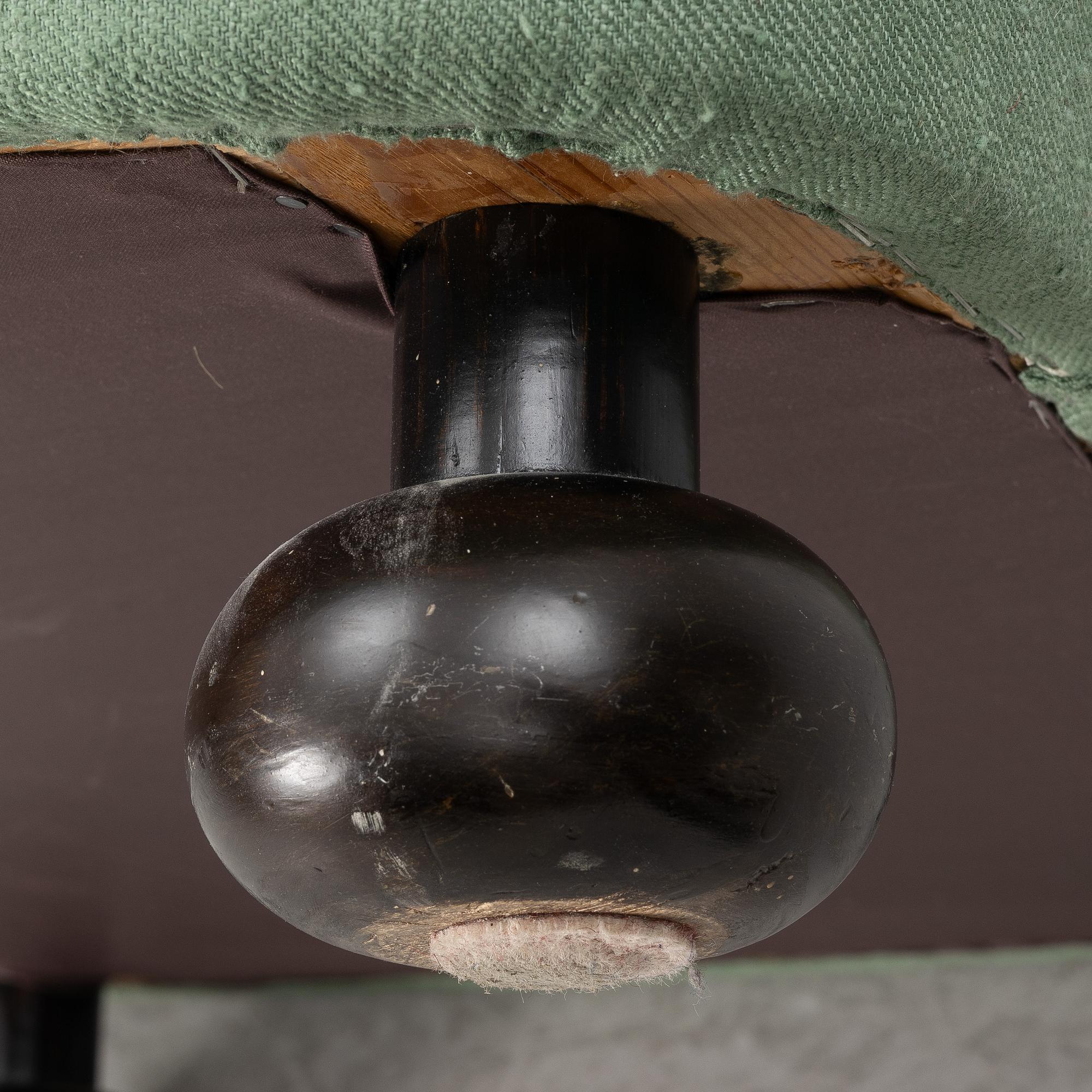 Josef Frank, a model 336 armchair, Firma Svenskt Tenn, Sweden.