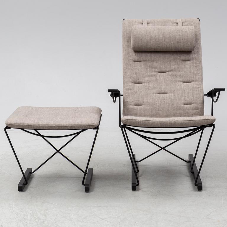 Chris Martin, A 'Spark' Lounge Chair & foot stool, Massproductions.