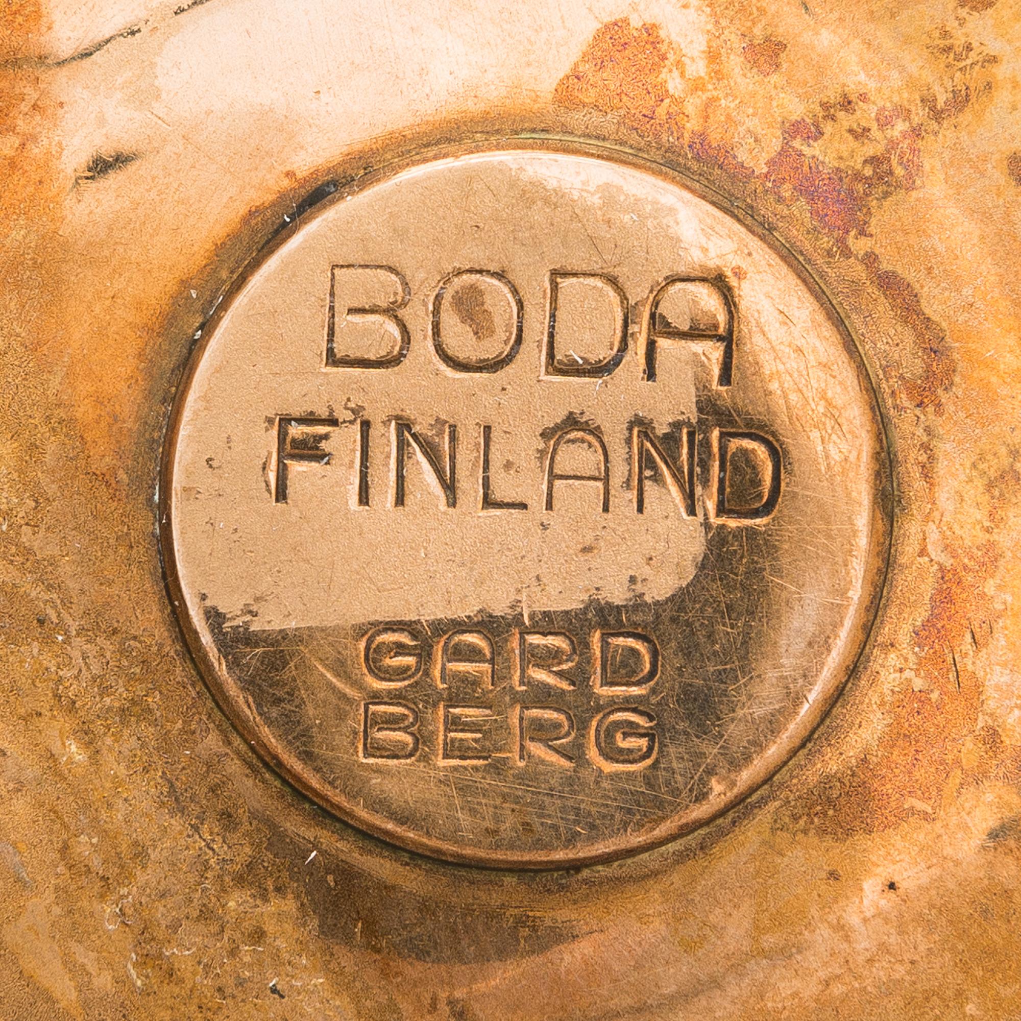 Bertel Gardberg, kynttilänjalkoja, 6 kpl, Boda Finland.