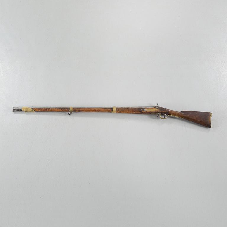 A percussion rifle, m/1840.