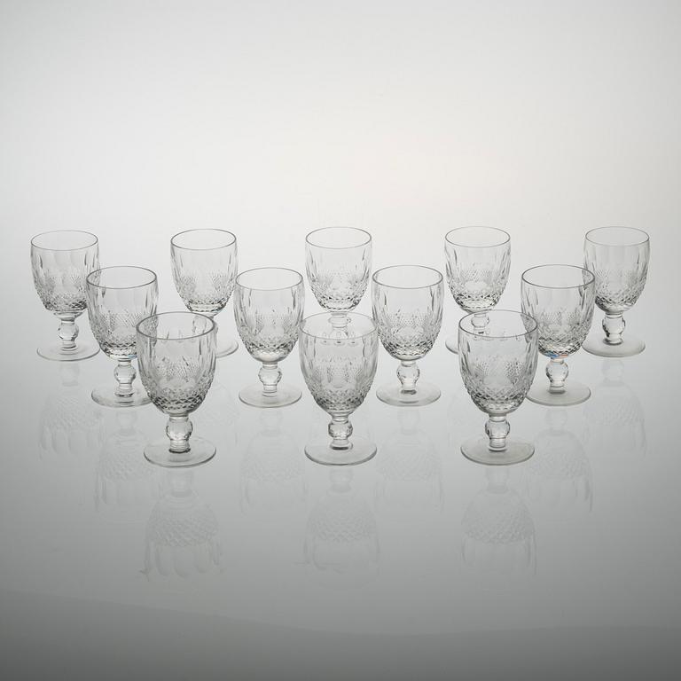 GLASSERVIS, 46 delar, 1900-talets senare hälft.