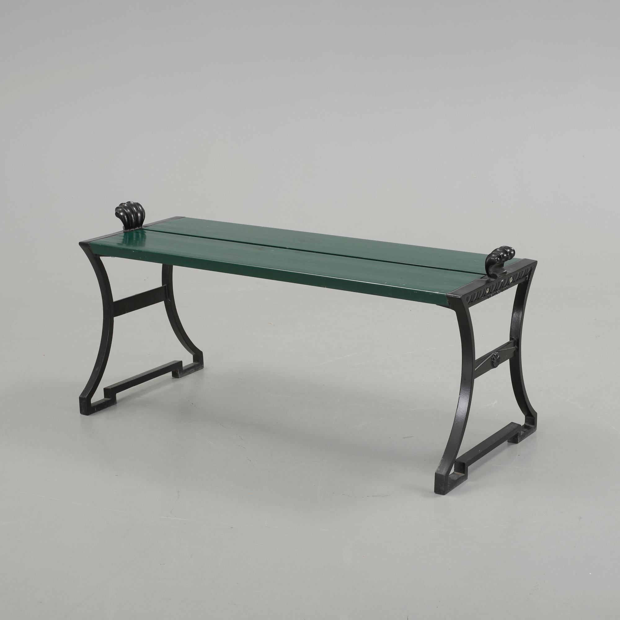 BÄNK, "Sneckan", Folke Bensow, Byarums Bruk, sent 1900-tal.