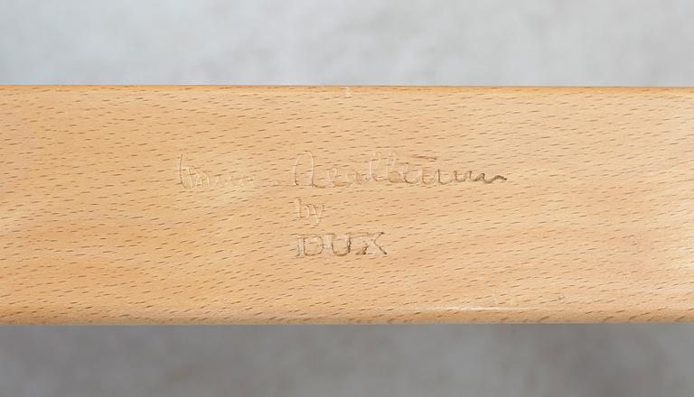 FÅTÖLJER, ett par, "Eva", Bruno Mathsson, Dux, 1980-tal.