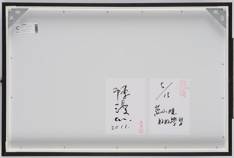 Chen Man, "Miss Wan studies hard", 2011.