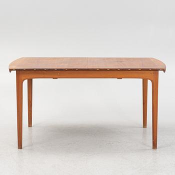 Yngvar Sandström, a teak-veneered dining table, Sweden, 1950's/60's.