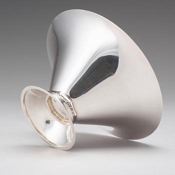 Wiwen Nilsson, skål, Lund 1929, silver.