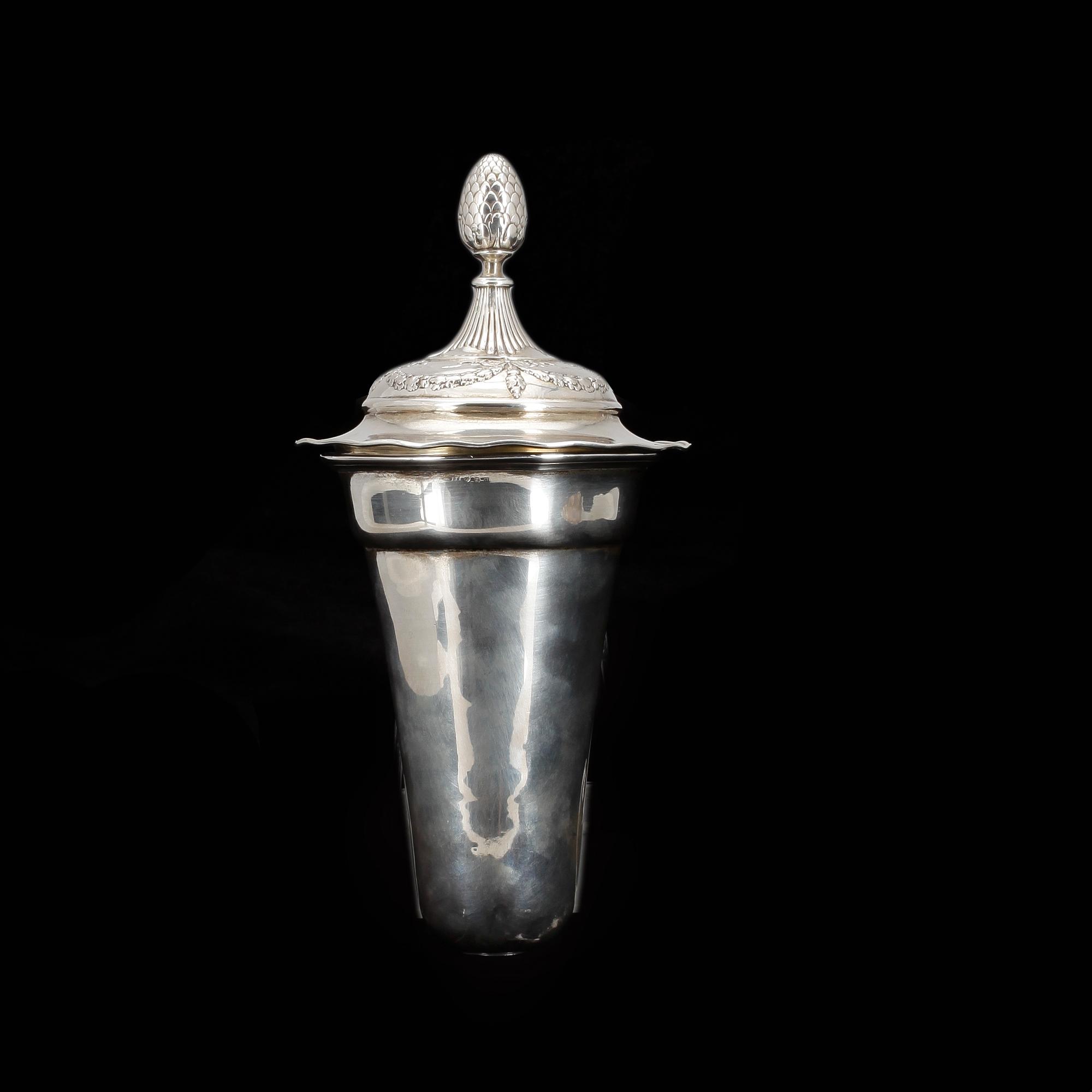 POKAL, silver, Fredrik Holm, Helsingborg, 1905.