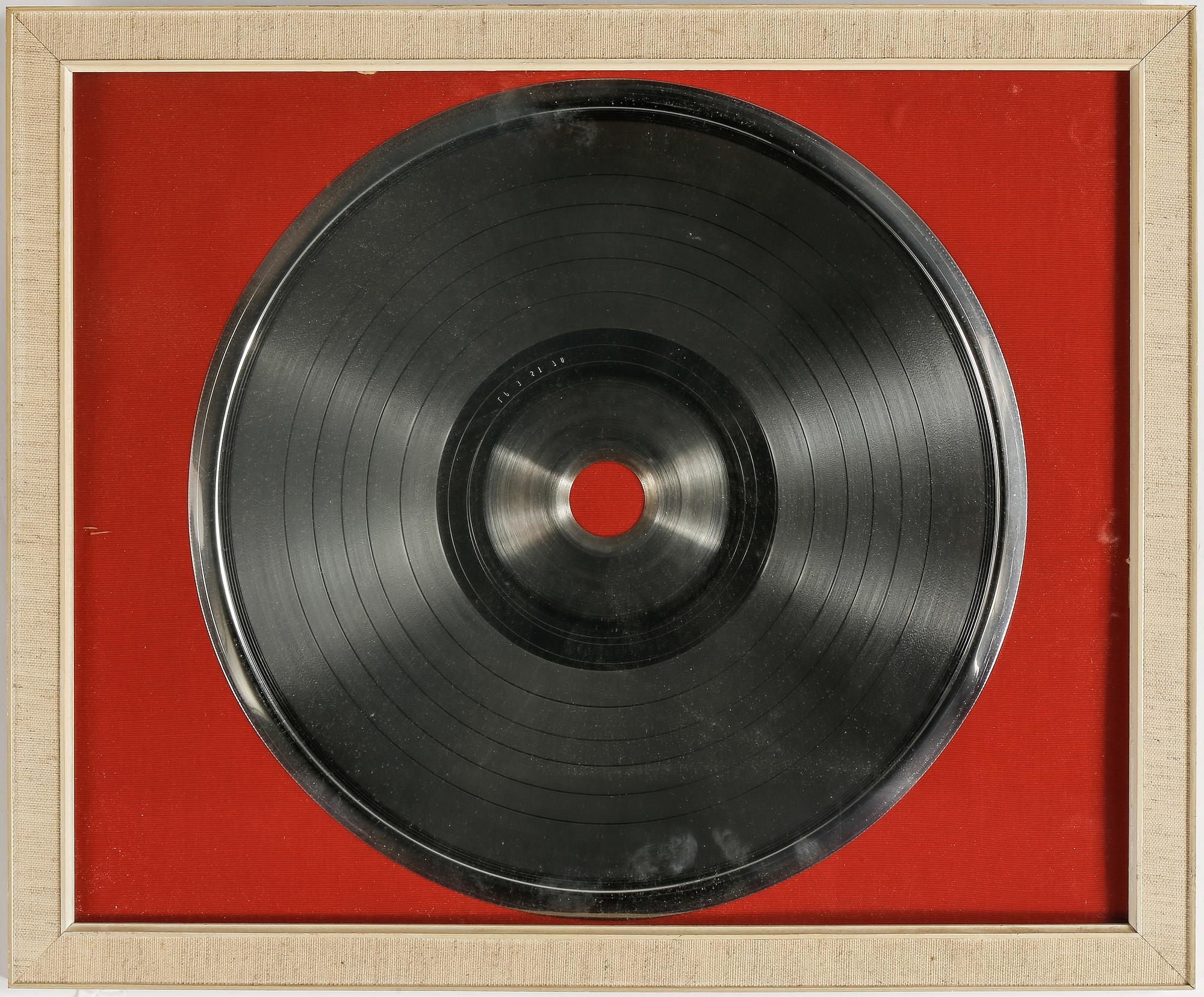 MATRIS samt LACK, för bland annat LP, 1900-tal.