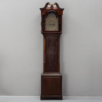 A Dutch longcase clock, 18th / 19th century.