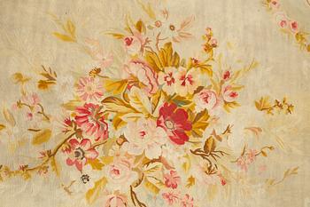 A carpet, tapestry weave, ca 625 x 431,5 cm, Aubusson the middle of the 19th century - around 1900, France.