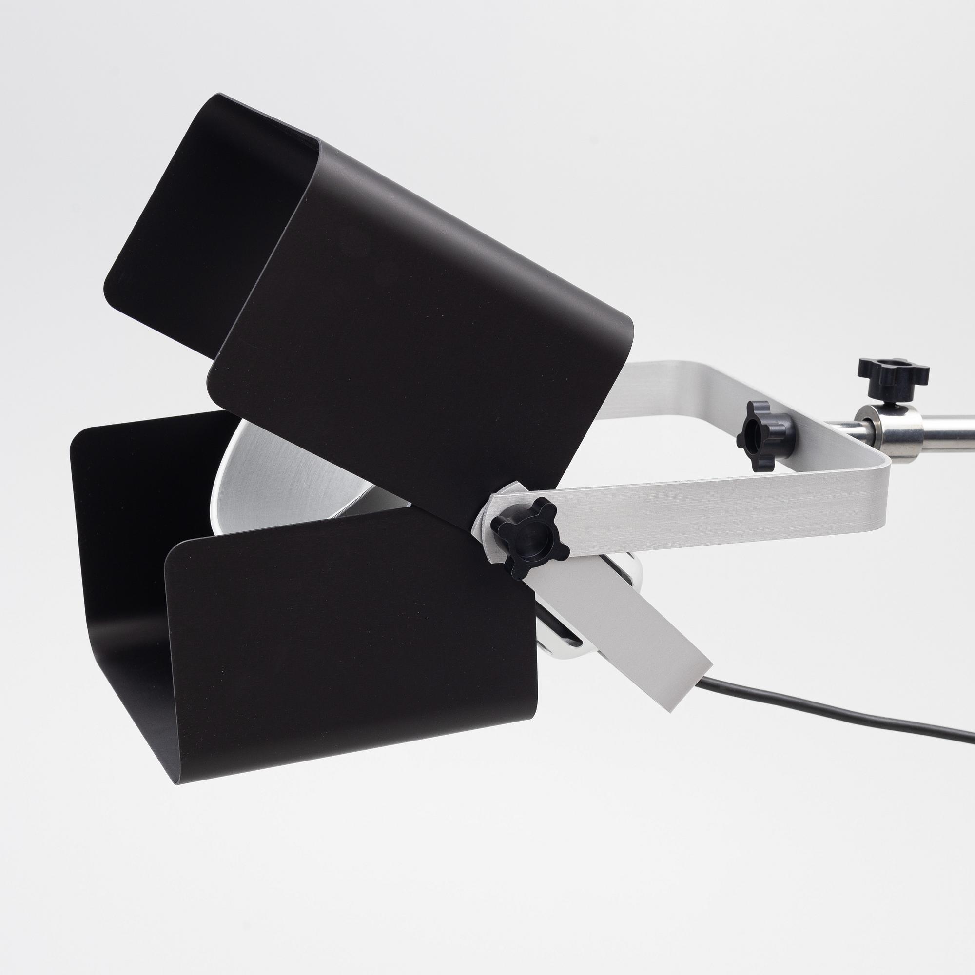 Yrjö Kukkapuro, a 'YK100C' floor lamp, Blond, 2020's.