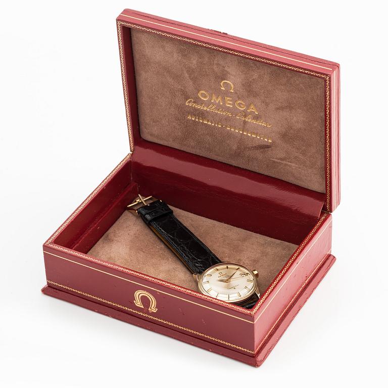 Omega, Constellation, Chronometer, "Pie-Pan", wristwatch, 34 mm.