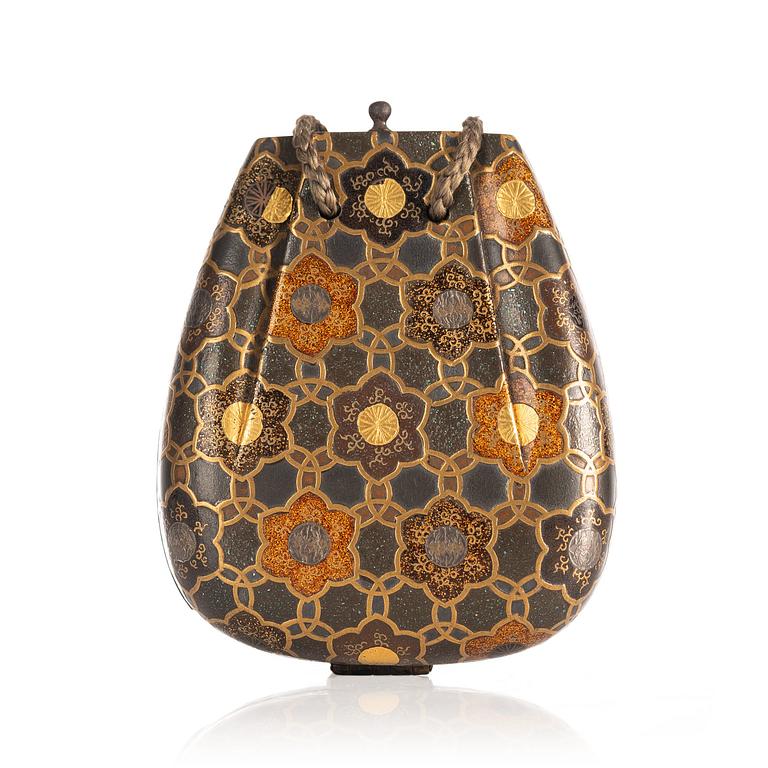 Inro, lack. Japan, 1800-tal.