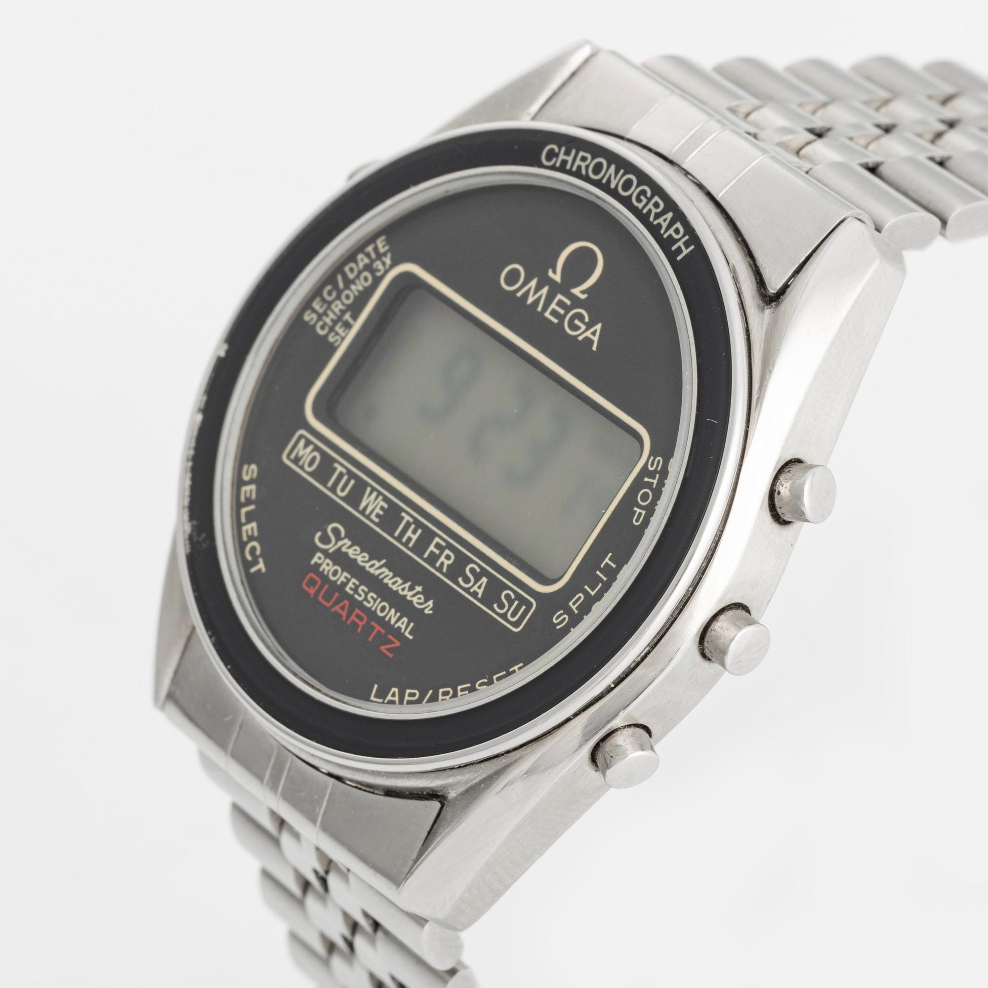 Omega, Speedmaster, Digital LCD, kronograf, ca 1977.