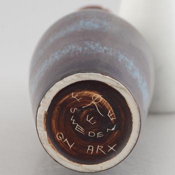 Gunnar Nylund, two vases, including 'Caolina', Rörstrand.