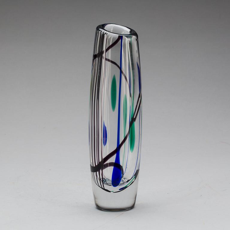 VAS, glas "Abstracta", Vicke Lindstrand, Kosta.
