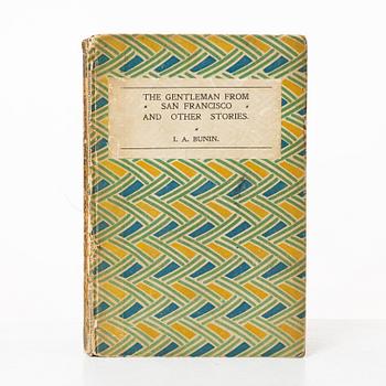 I.A. Bunin, bok, "The gentleman from San Francisco and Other Stories", Hogarth Press, Storbritannien, 1922.
