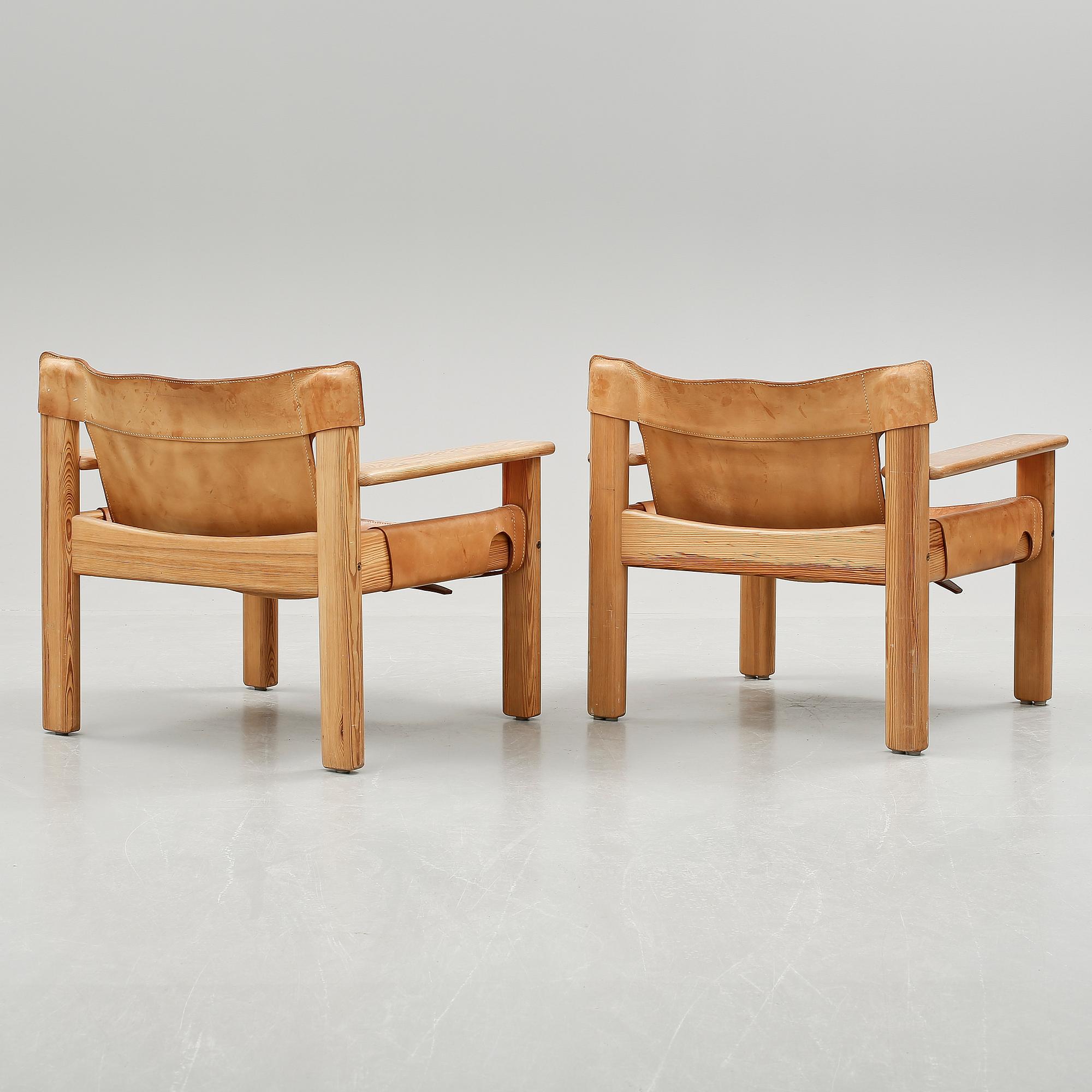 FÅTÖLJER, ett par, "Natura", Karin Mobring, IKEA, 1900-talets andra hälft.