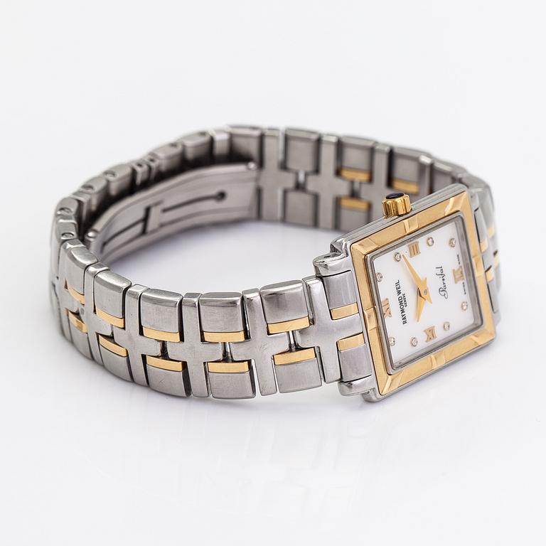 Raymond Weil, Parsifal, wristwatch, 22 x 24 mm.