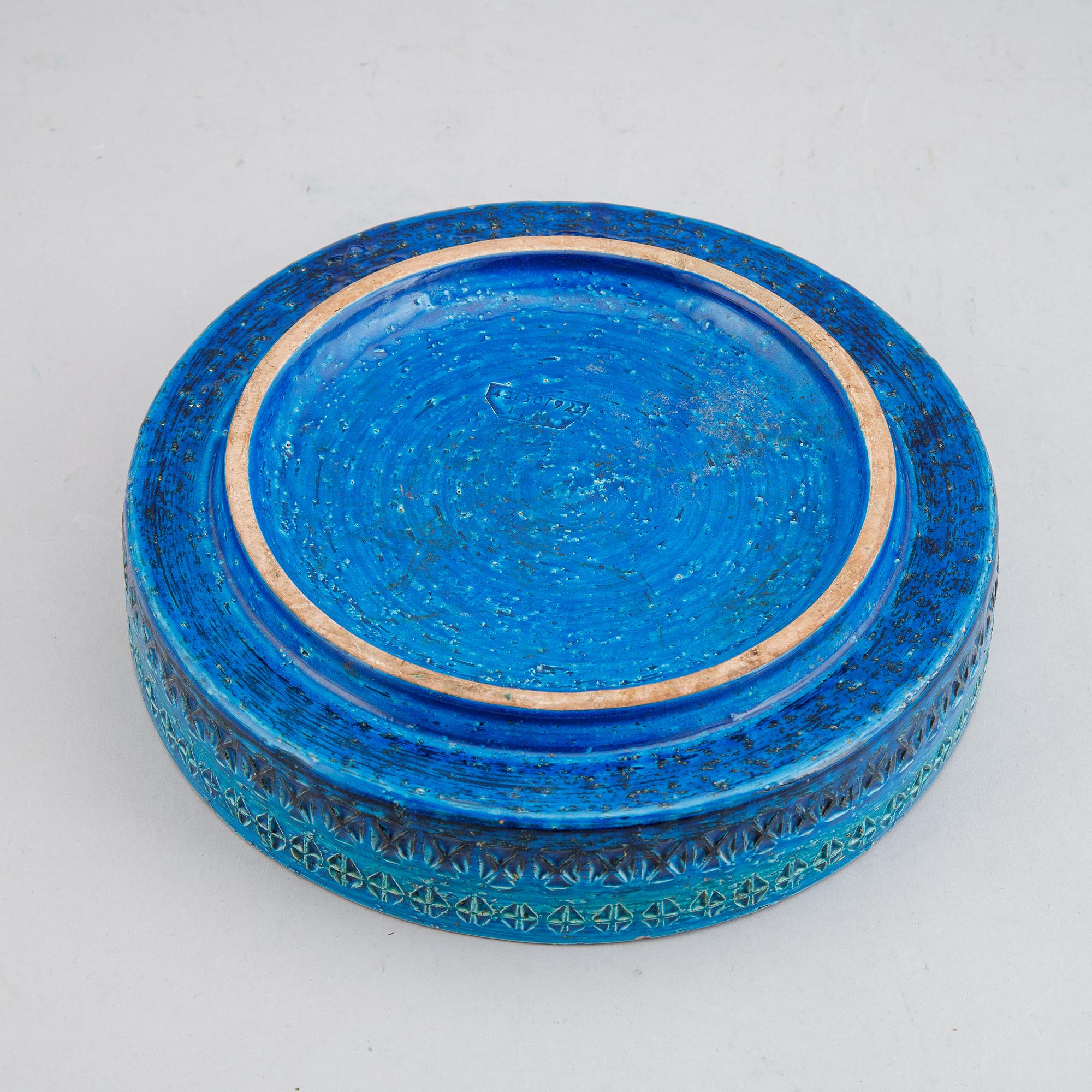 Aldo Londi, Bitossio, tjur samt fat, keramik.