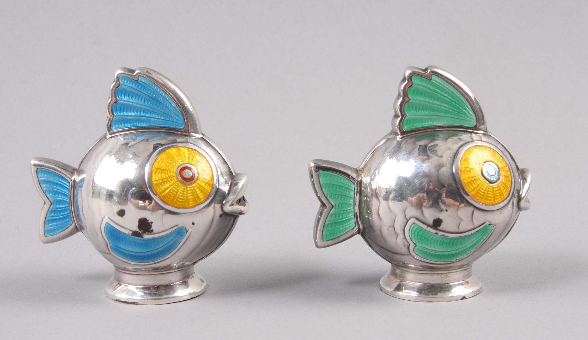 STRÖARE, ett par. Sterling, Meka Danmark.