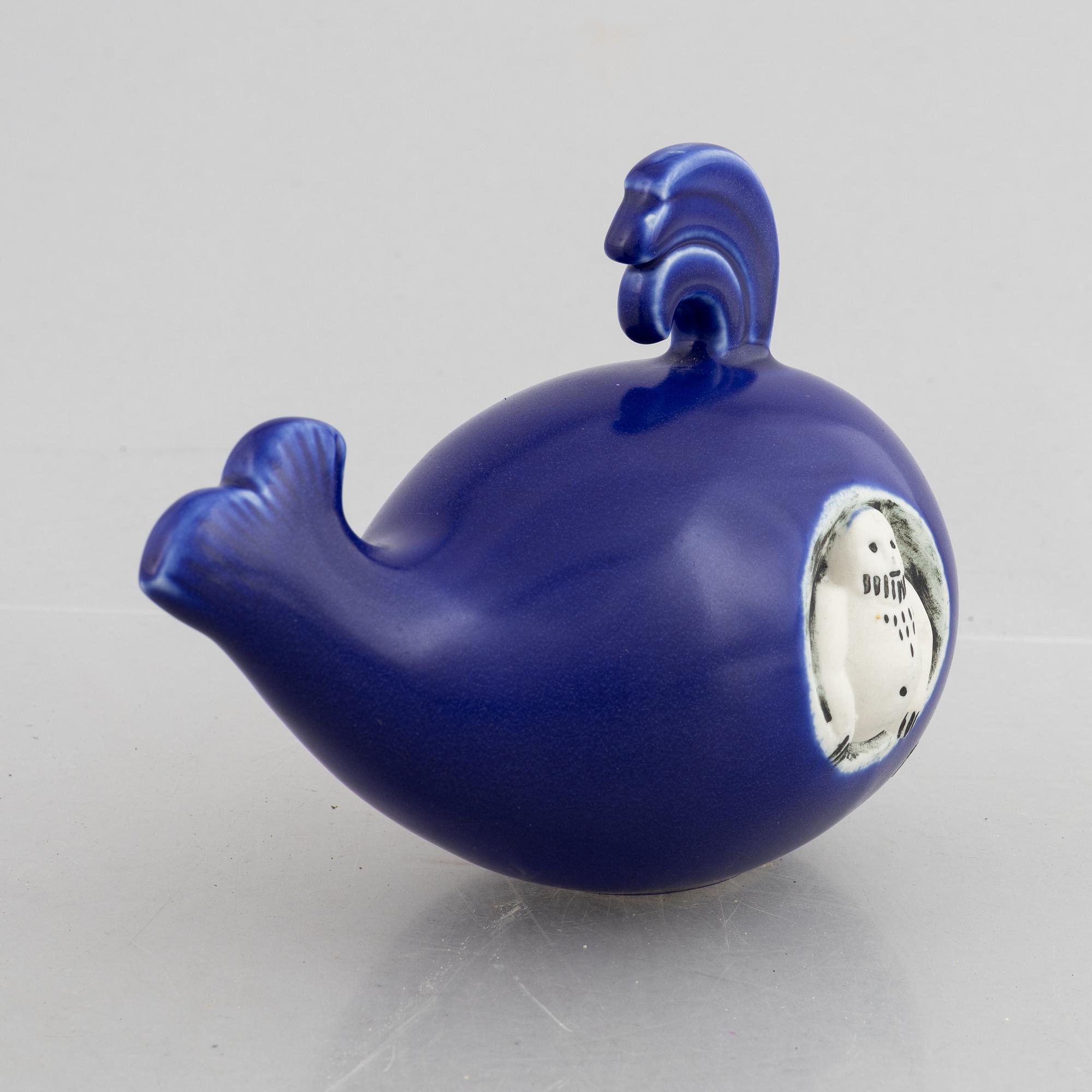 Lisa Larson, figurin, stengods, "Val" ur serien "Traffic", Gustavsberg.