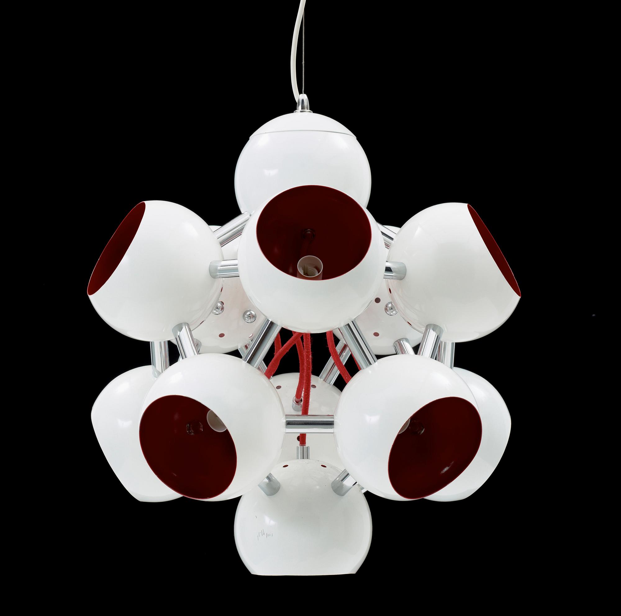 TAKLAMPA, "Spazio", Rydéns, 2000-tal. Höjd 52 cm.