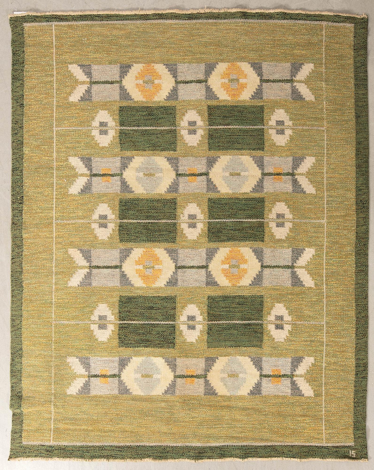Ingegerd Silow, rug, rya, 184 x 203 cm.