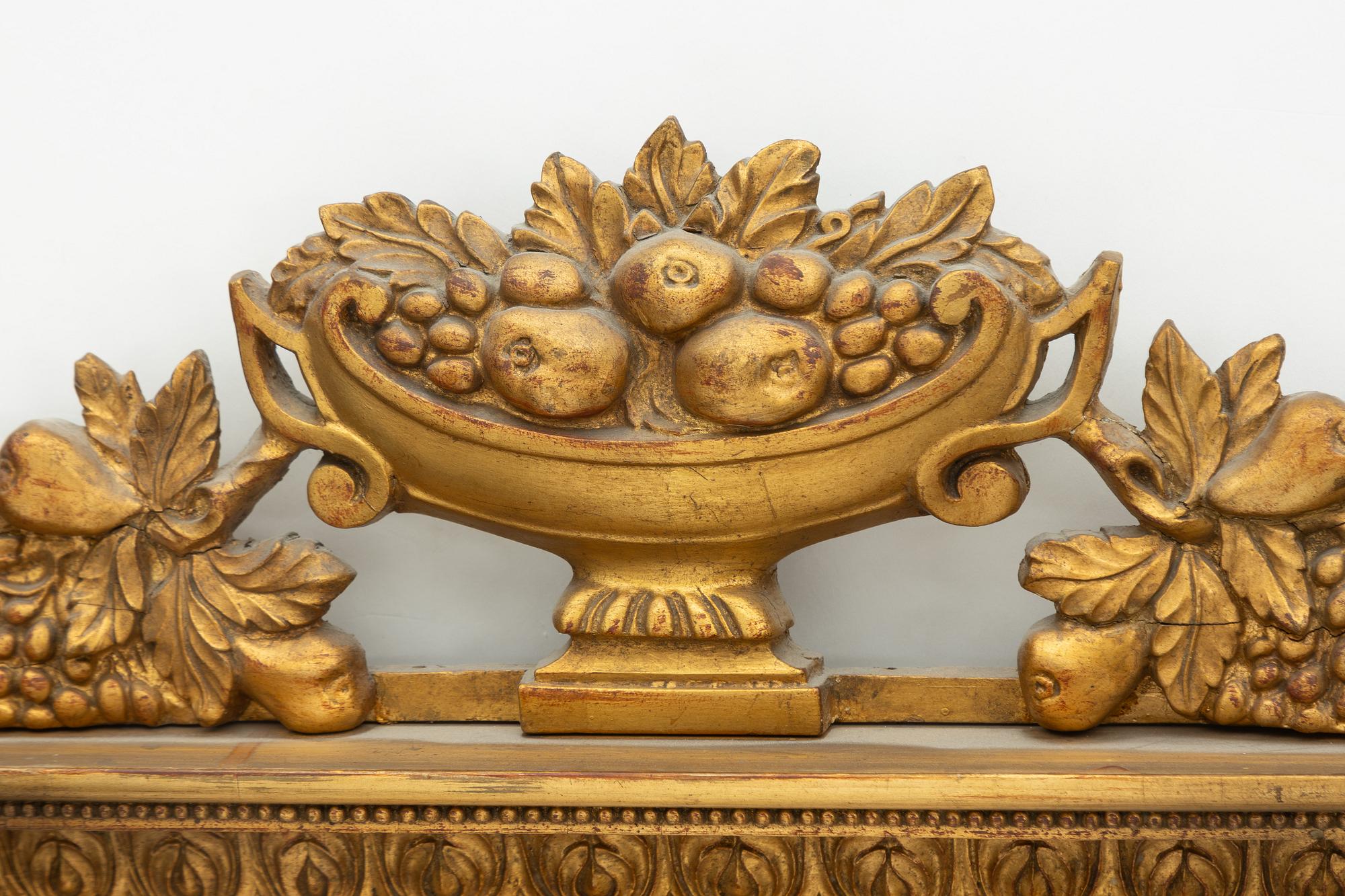 Spegellampetter, ett par, Empire, av Johan Fredrik Sellberg, Vänersborg, 1800-talets första hälft.