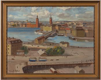 Karl Abel, Stockholm from Slussen.