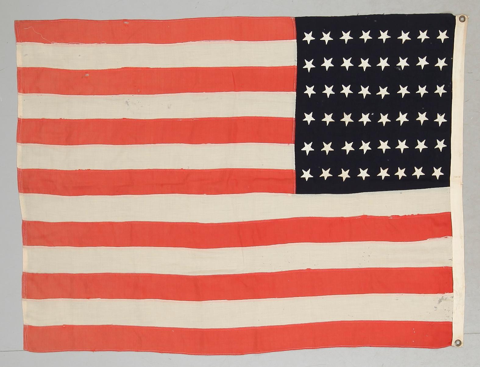 FLAGGA, USA, 1900-talets första hälft.