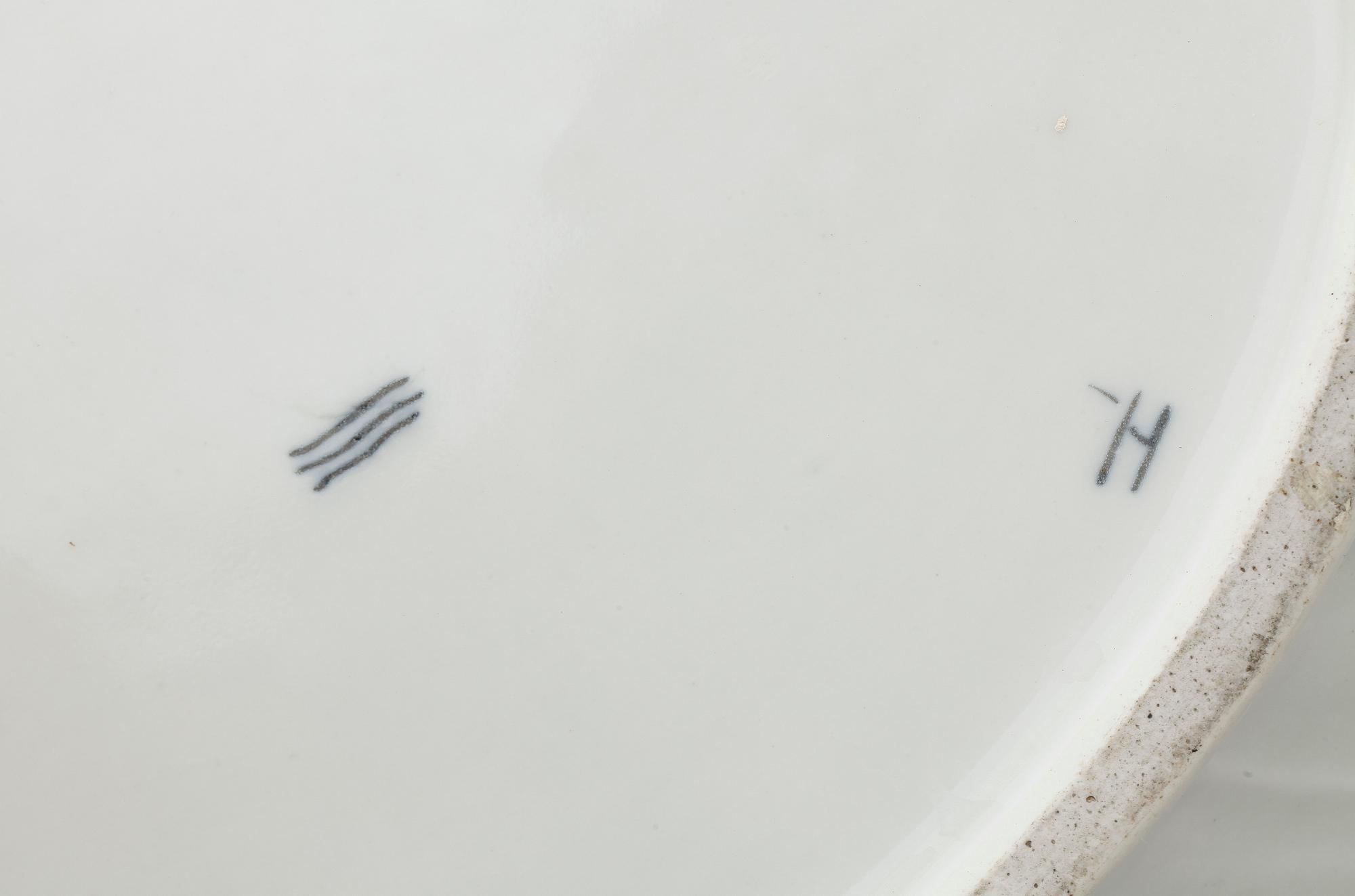 TERRIN, porslin, Royal Copenhagen, Danmark, 1700/1800-tal.