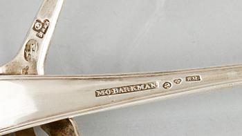 STRÖSKEDAR, 4 st, silver, 1700/1800-tal. Tot vikt 150 g.