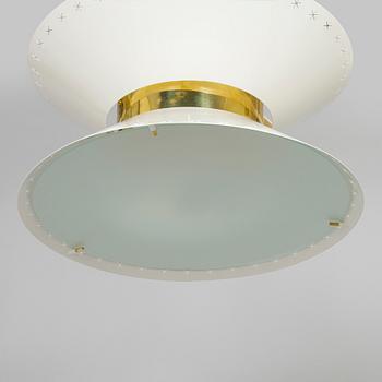 Paavo Tynell, a pair of ceiling lights, made to order, Taito, mid-20th century.