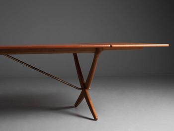 Hans J. Wegner, an 'AT-314' dinner table with flaps, Andreas Tuck, Denmark 1950-60s.