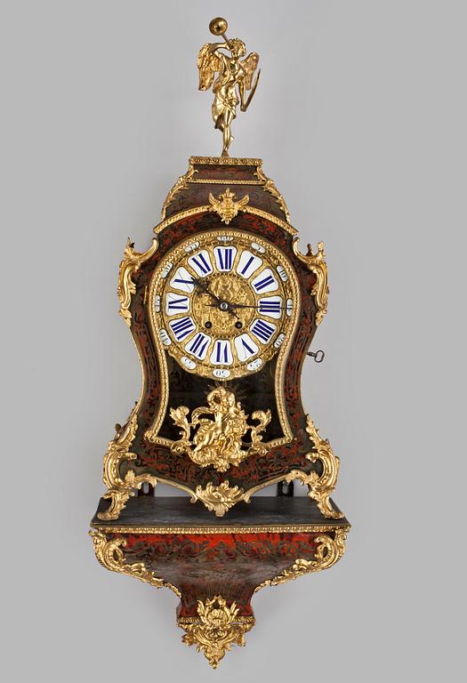 KONSOLUR med KONSOL, Louis XV-stil, Frankrike, 1800-tal.