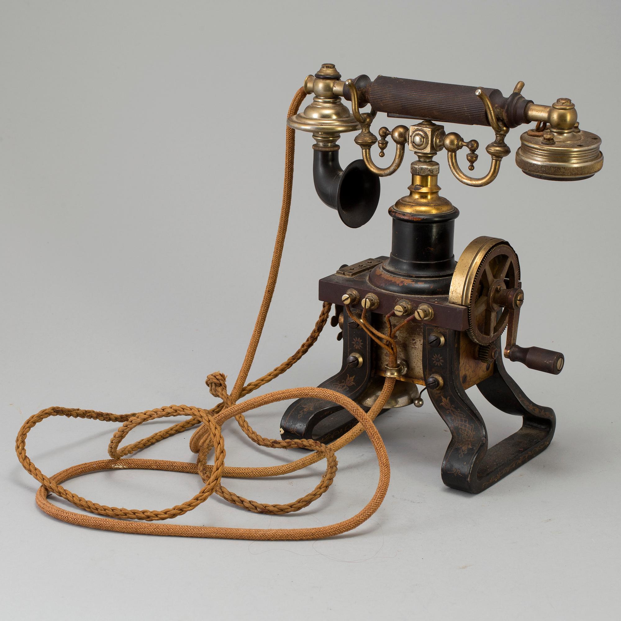 TELEPHONE, "Taxen", LM Ericsson & Co, late 19th century.