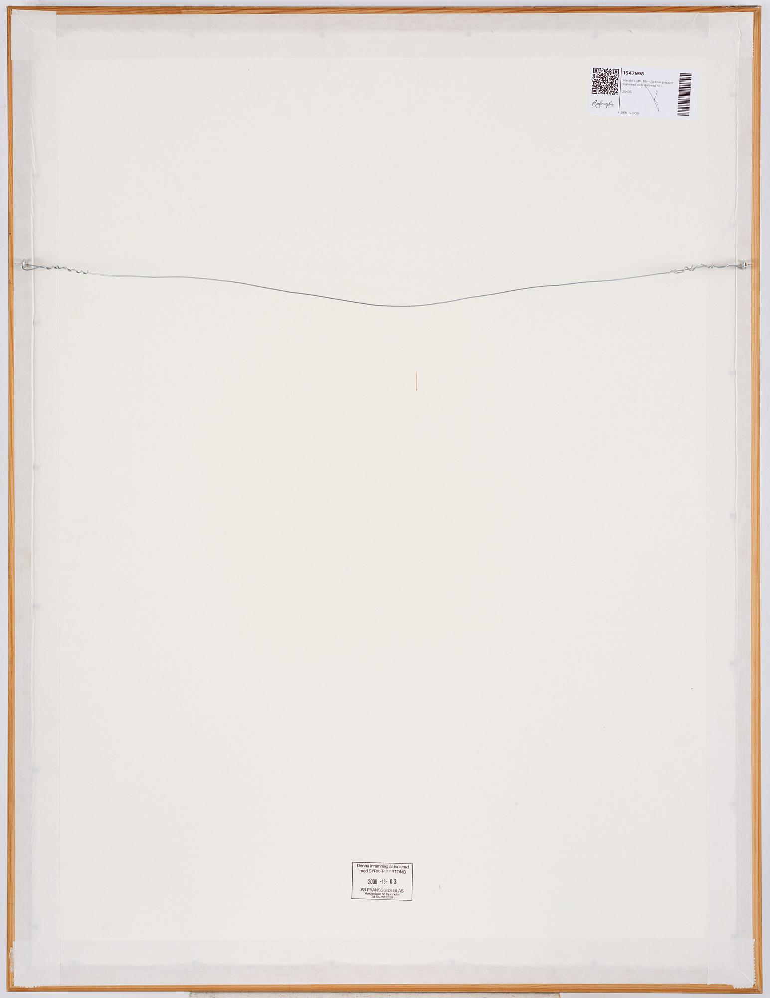 Harald Lyth, "Gläntan".