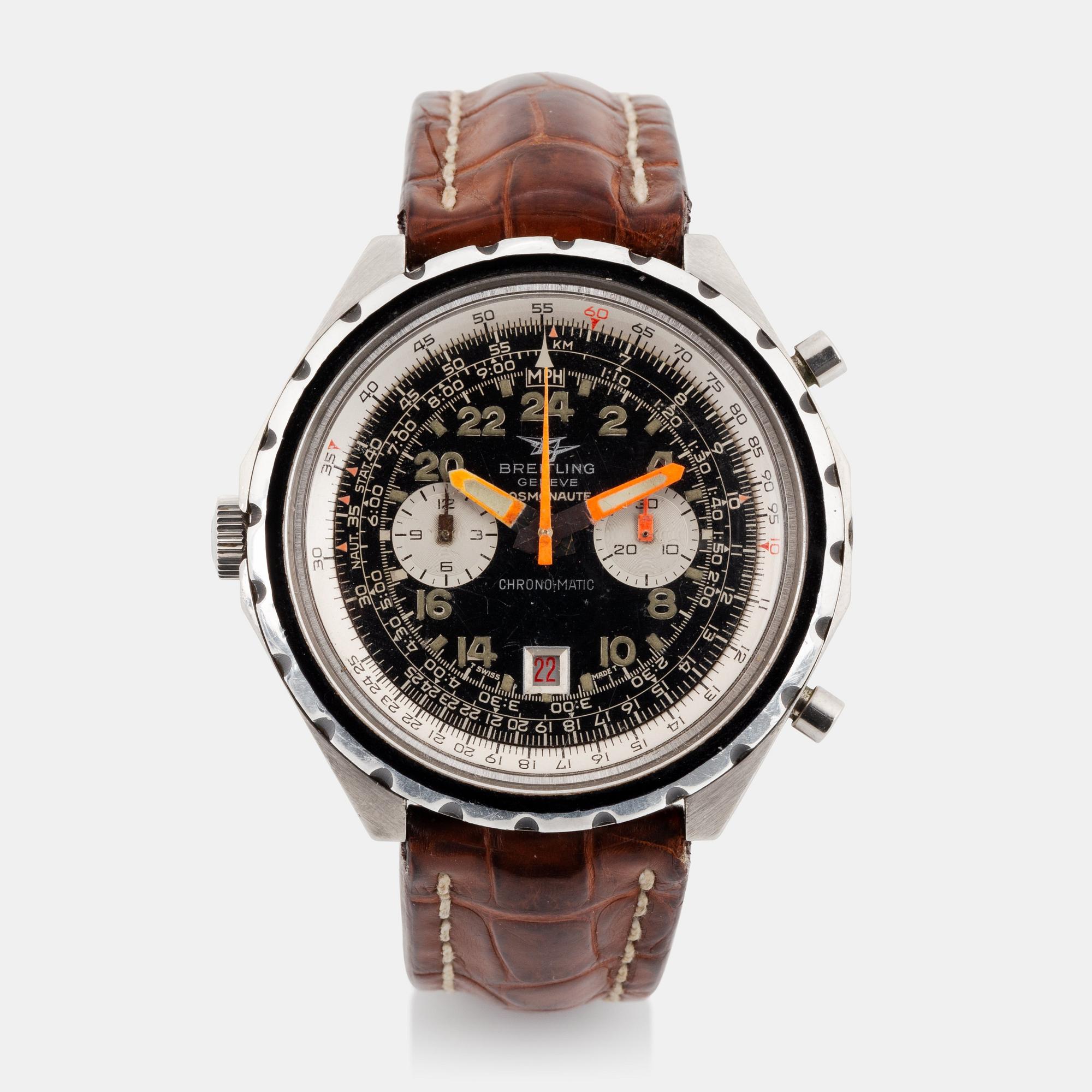 Breitling, Cosmonaute, Chrono-Matic, chronograph.